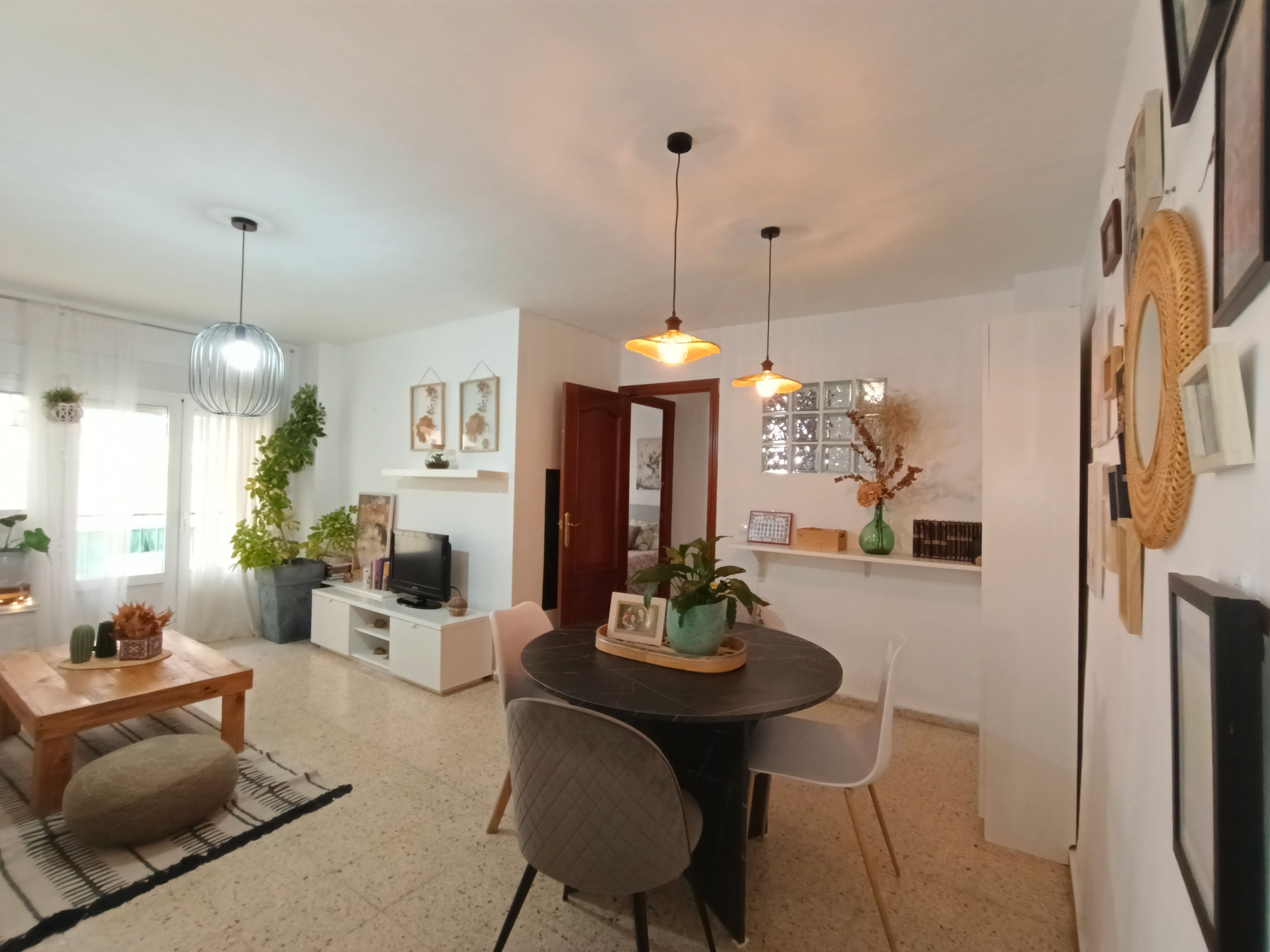 Sala d'estar de Pis en venda en Mérida amb Moblat i Balcó