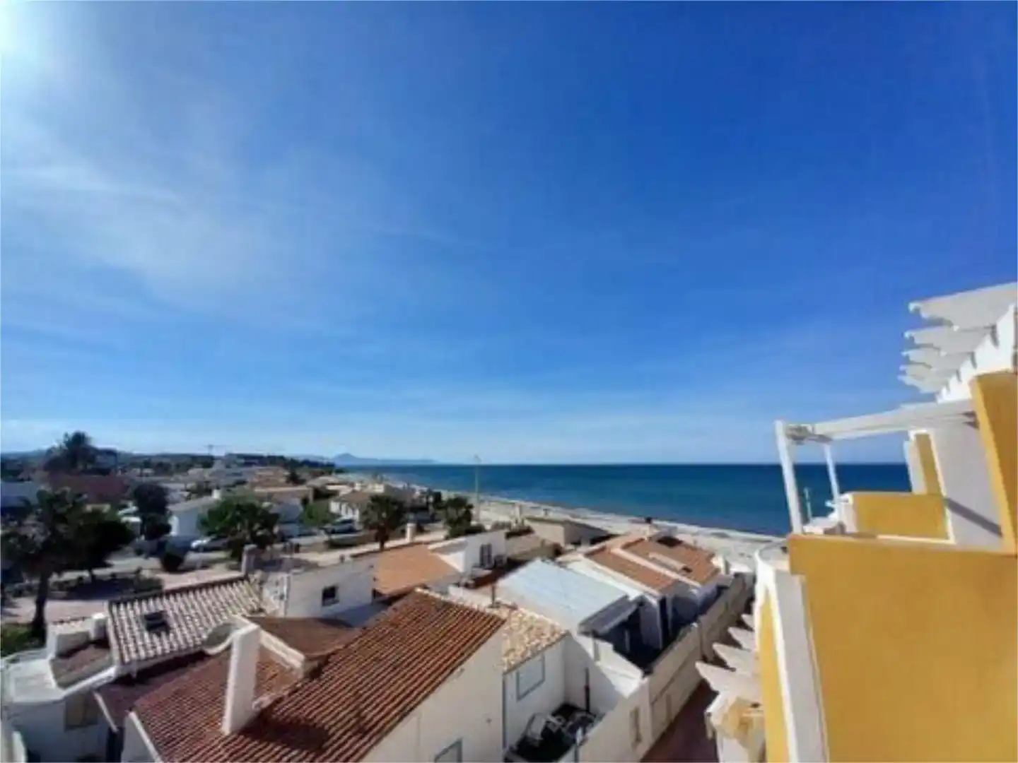 Vista exterior de Piso en venta en Els Poblets con Aire acondicionado, Jardín privado y Amueblado