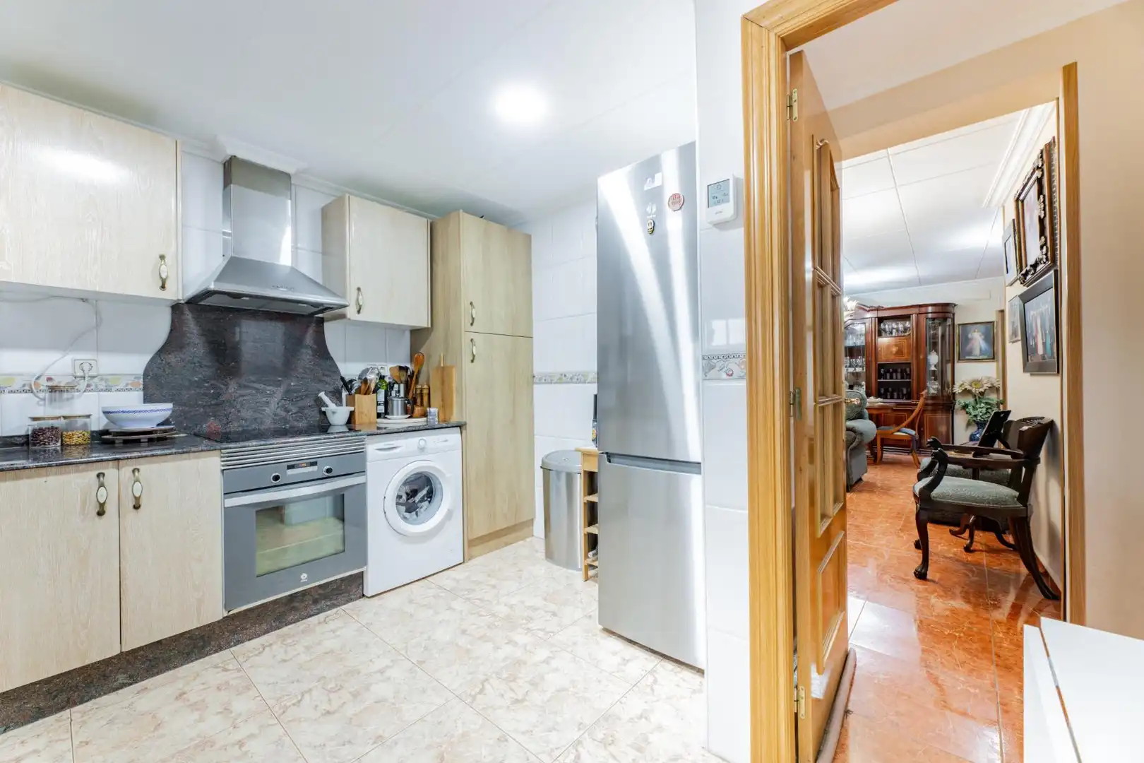 Cocina de Casa o chalet en venta en Turís con Aire acondicionado, Jardín privado y Terraza