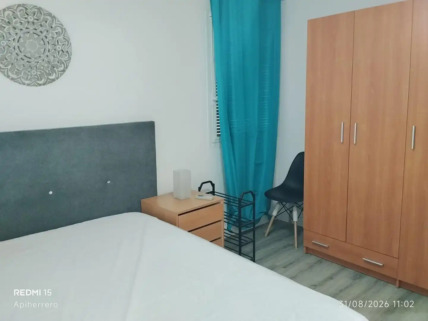 Bedroom of Flat for rent in Alicante / Alacant  with Air Conditioner and Furnished
