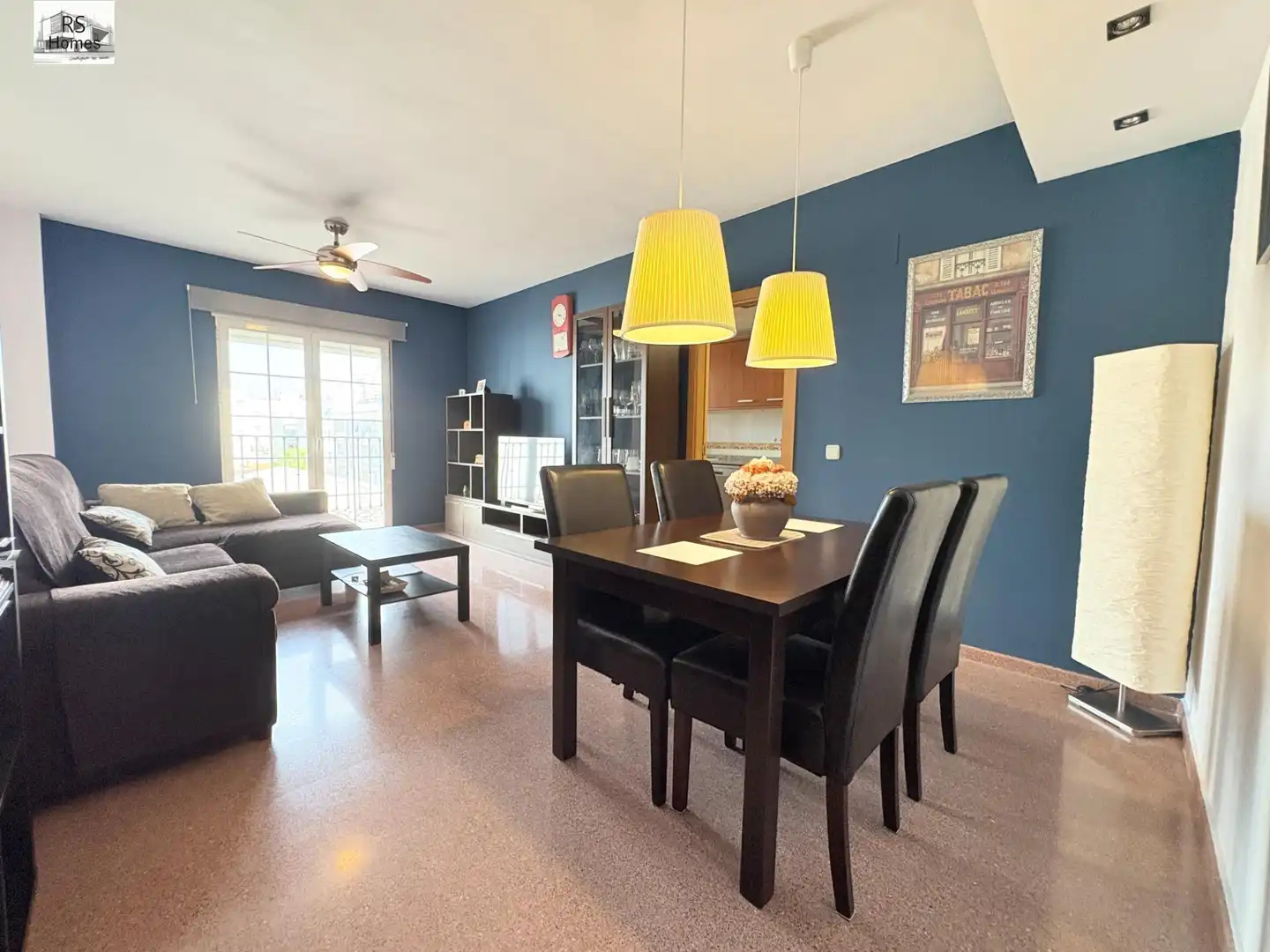 Dining room of Flat for sale in Vilamarxant  with Air Conditioner, Heating and Storage room