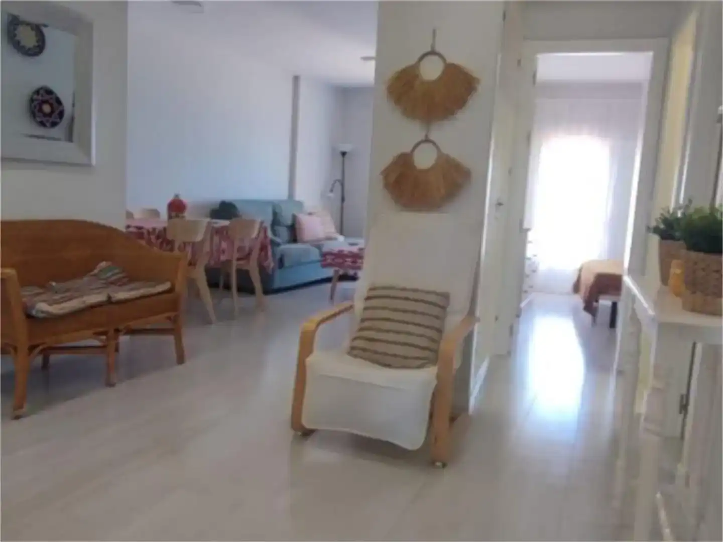 Sala de estar de Piso de alquiler en Rota con Amueblado y Balcón