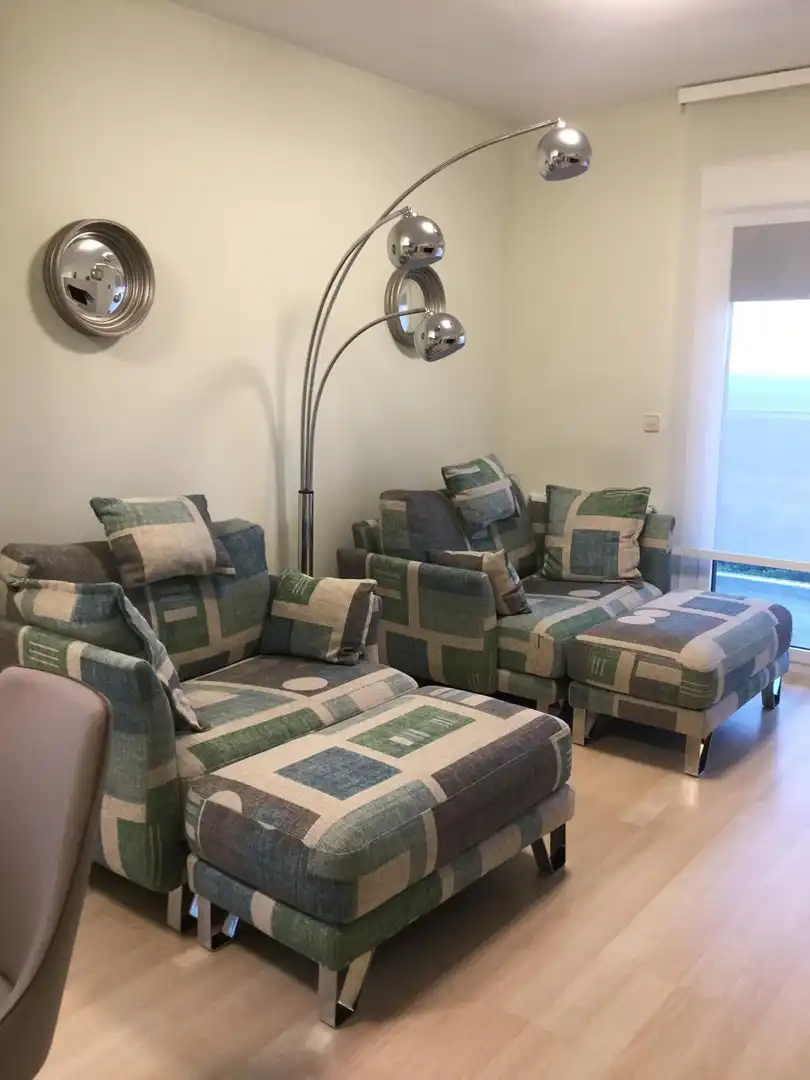 Living room of Flat for sale in San Lorenzo de El Escorial  with Heating, Terrace and Storage room
