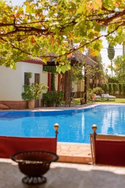 Swimming pool of Houses for sale in Sevilla  with Air Conditioner, Private garden and Terrace