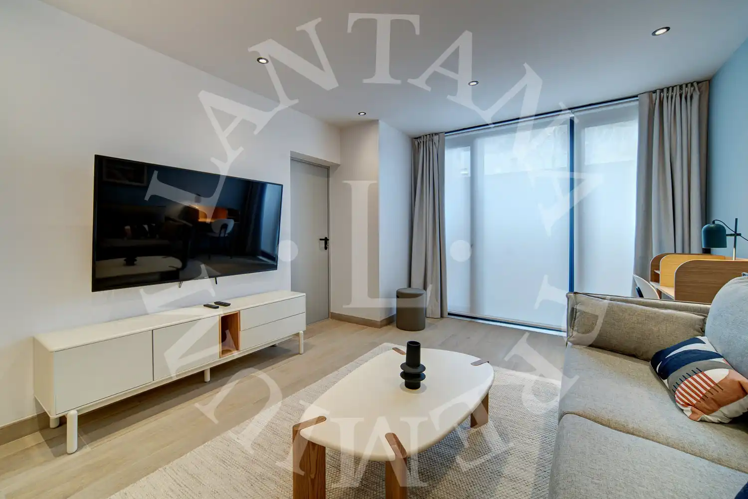 Sala d'estar de Casa adosada en venda en Naut Aran amb Aire condicionat, Calefacció i Parquet