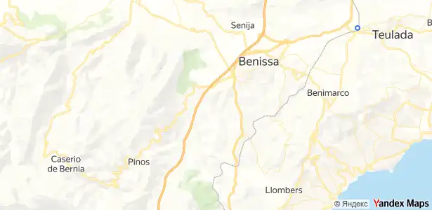 Finca rústica en venta en Benissa