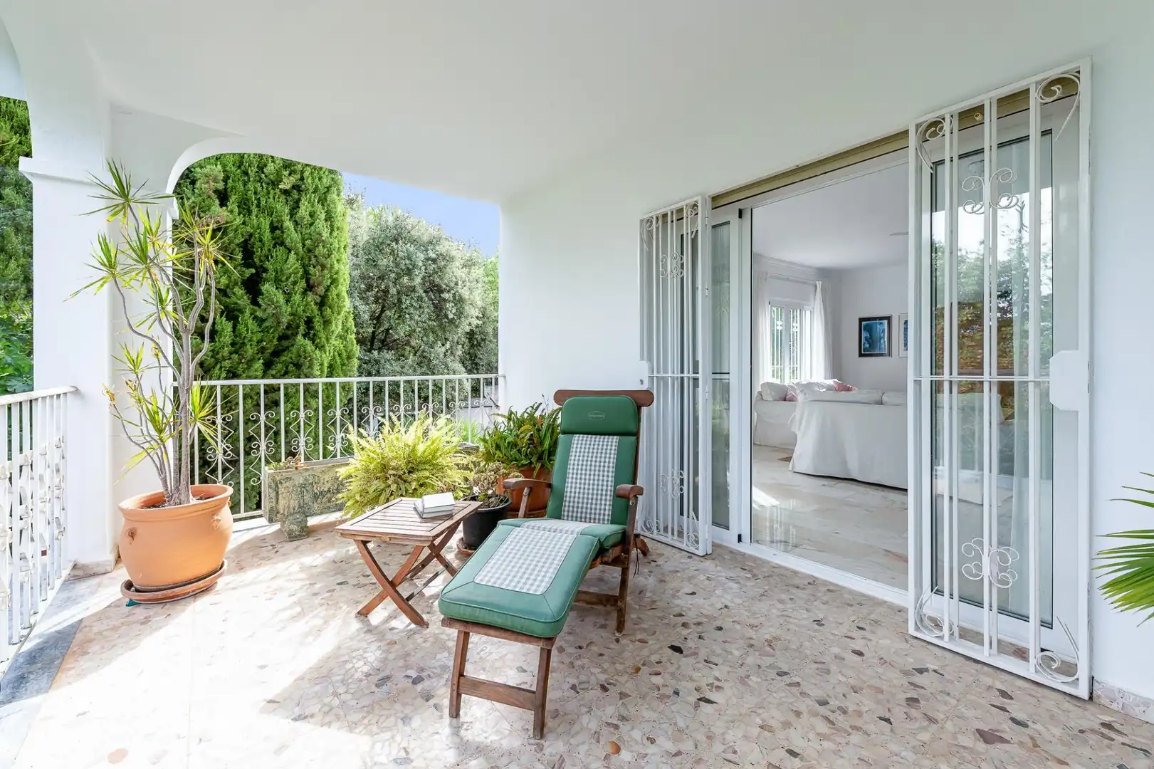 Terrassa de Casa o xalet en venda en Alhaurín El Grande amb Aire condicionat, Calefacció i Jardí privat