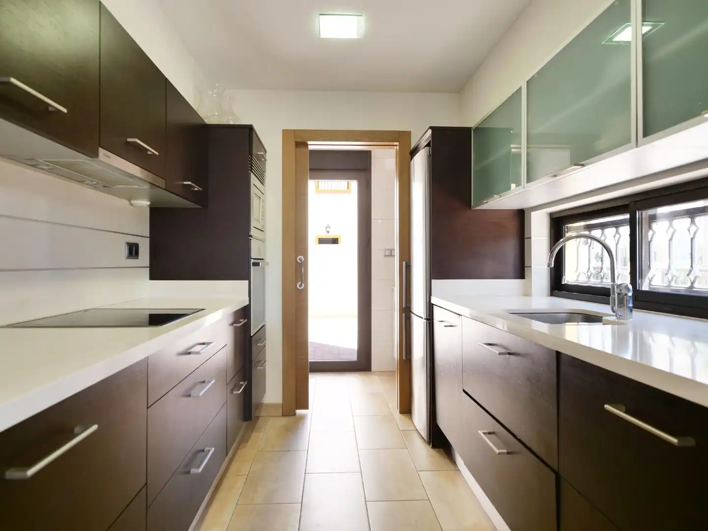 Cocina de Apartamento en venta en Guardamar del Segura con Aire acondicionado, Jardín privado y Terraza