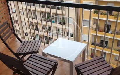 Balcony of Flat to rent in  Valencia Capital  with Air Conditioner, Heating and Terrace