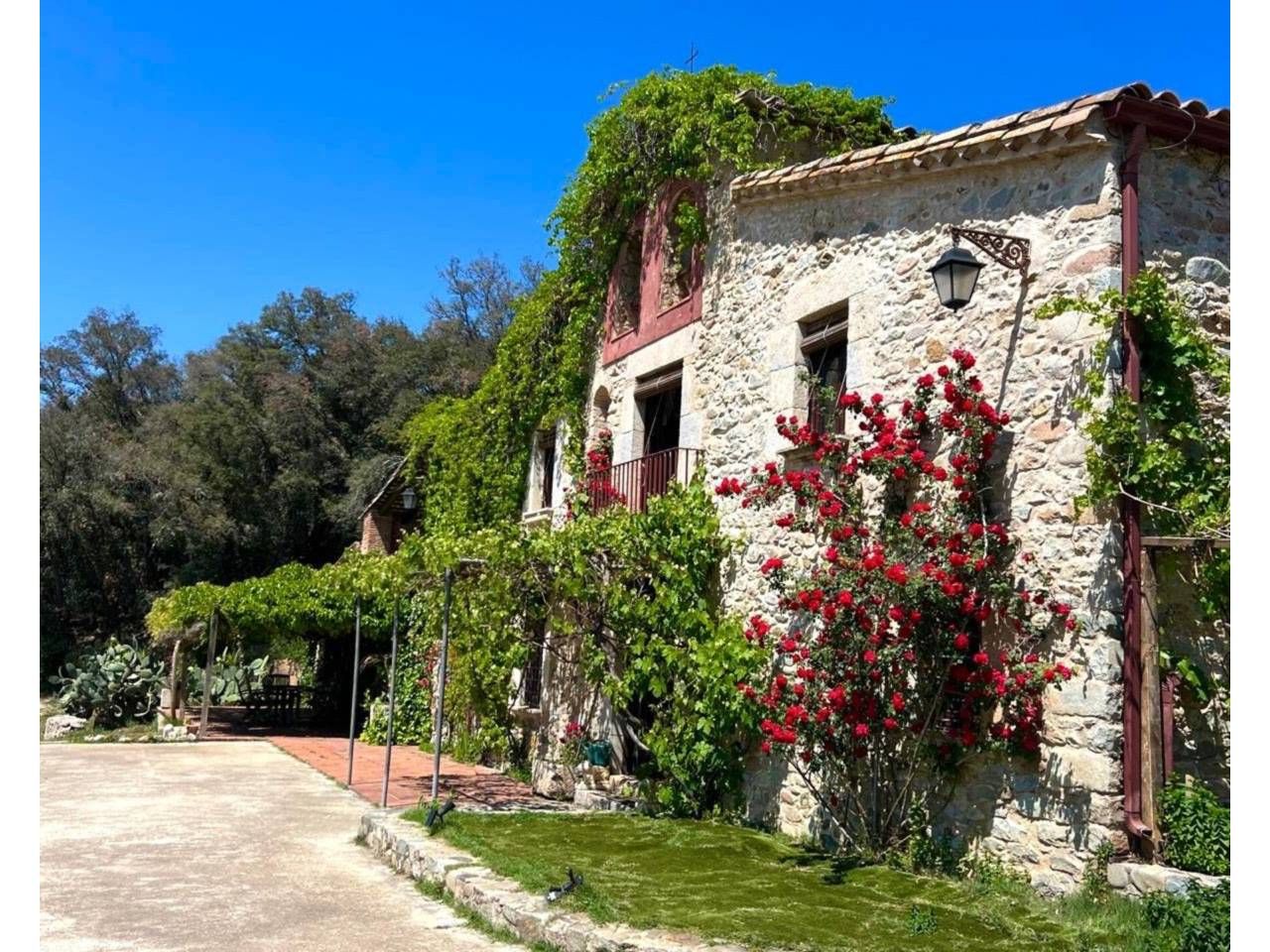 Exterior view of Country house for sale in Sant Gregori  with Air Conditioner, Heating and Private garden