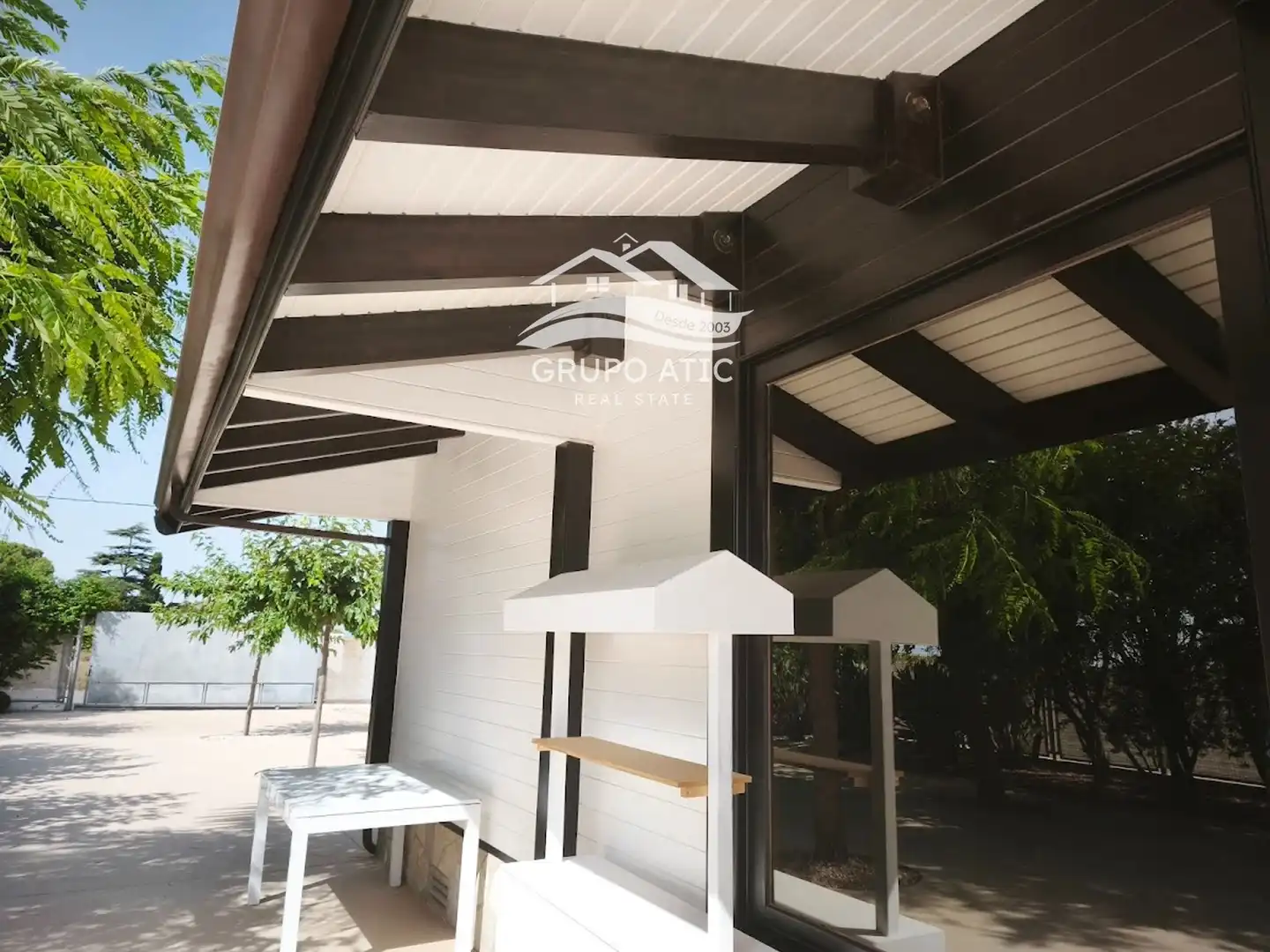 Terraza de Casa o chalet en venta en Burriana / Borriana con Aire acondicionado, Calefacción y Jardín privado
