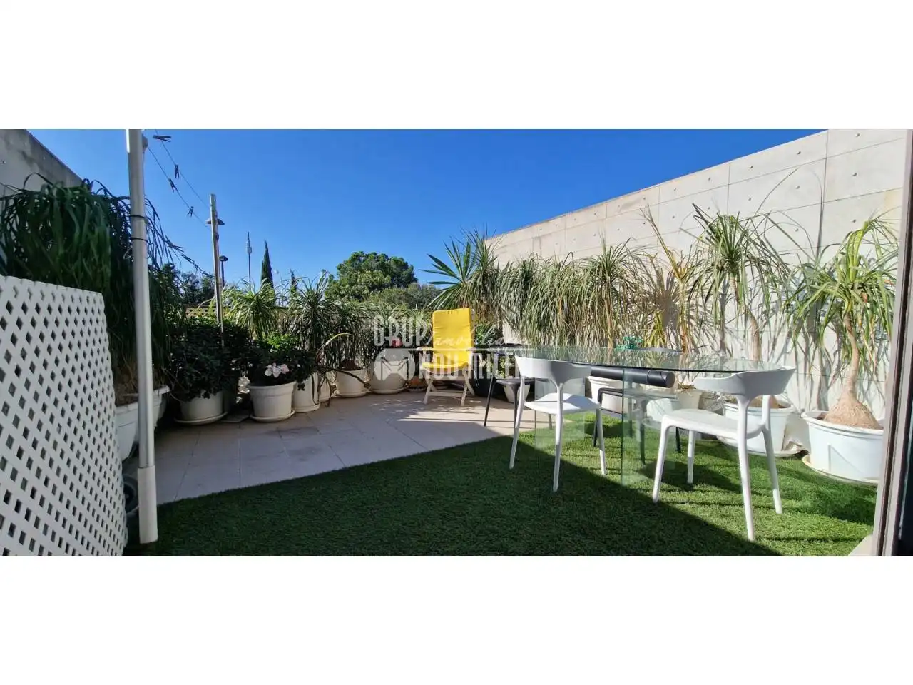 Jardín de Loft en venta en Valencia con Aire acondicionado, Parquet y Terraza