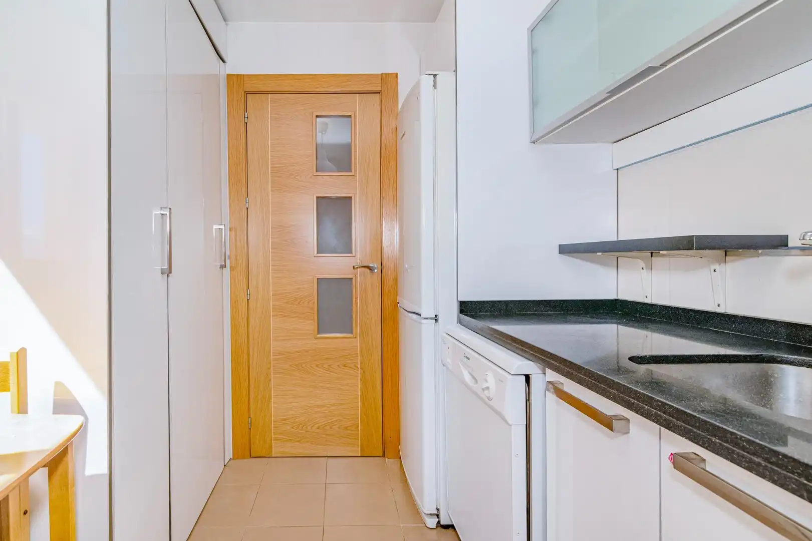 Küche von Wohnung zum Verkauf in Vegas del Genil mit Heizung, Abstellraum und Balkon