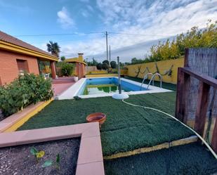 Swimming pool of House or chalet for sale in Vallmoll  with Air Conditioner, Terrace and Swimming Pool