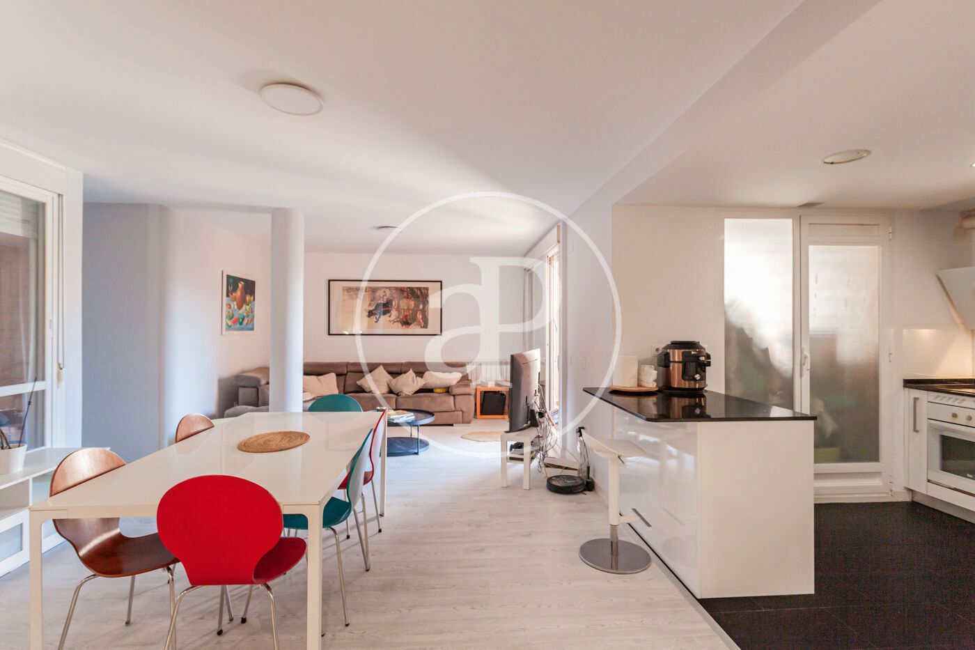 Living room of Flat for sale in Las Rozas de Madrid  with Heating, Terrace and Storage room
