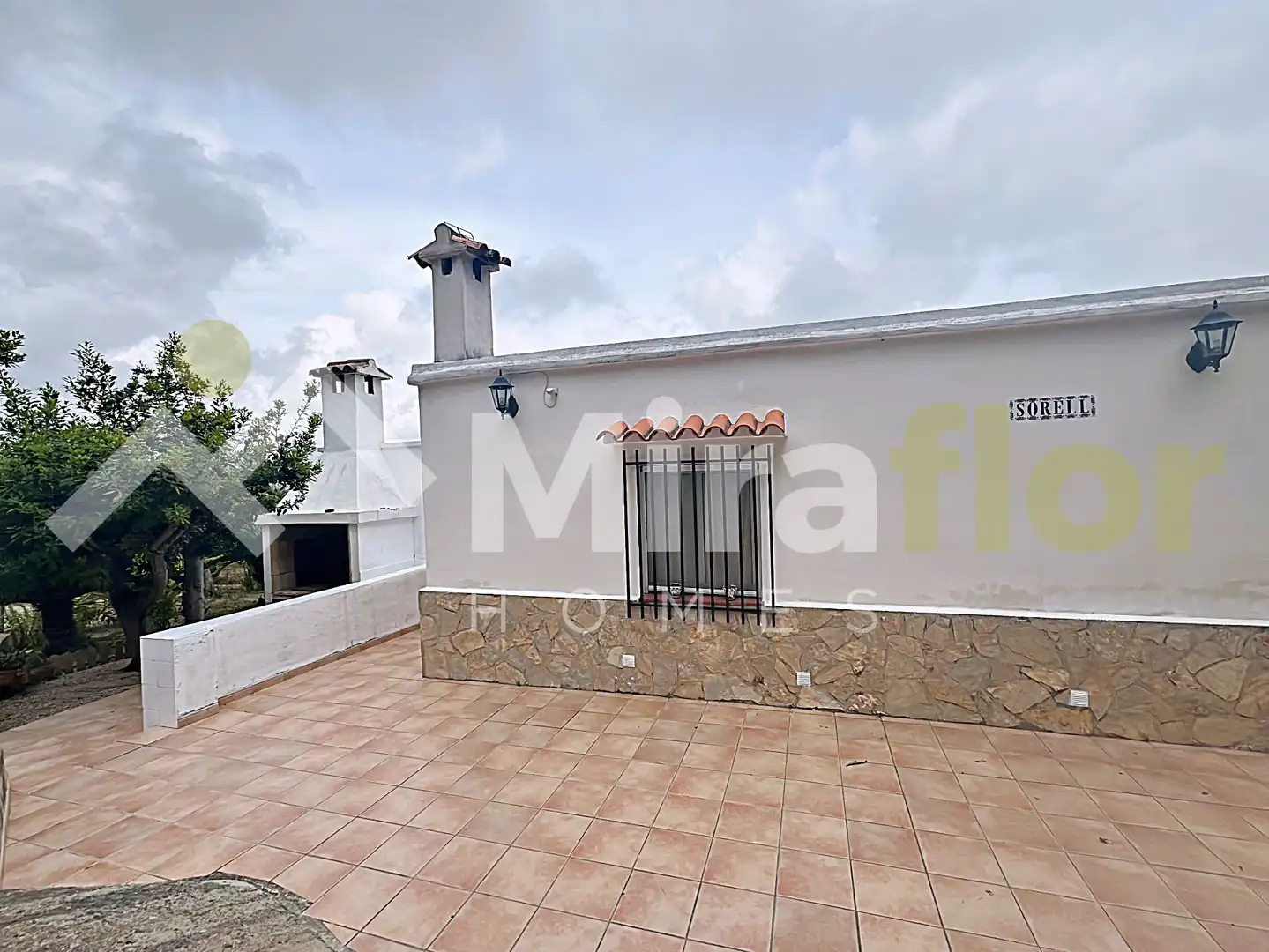 Vista exterior de Finca rústica en venta en Pego con Jardín privado, Terraza y Amueblado