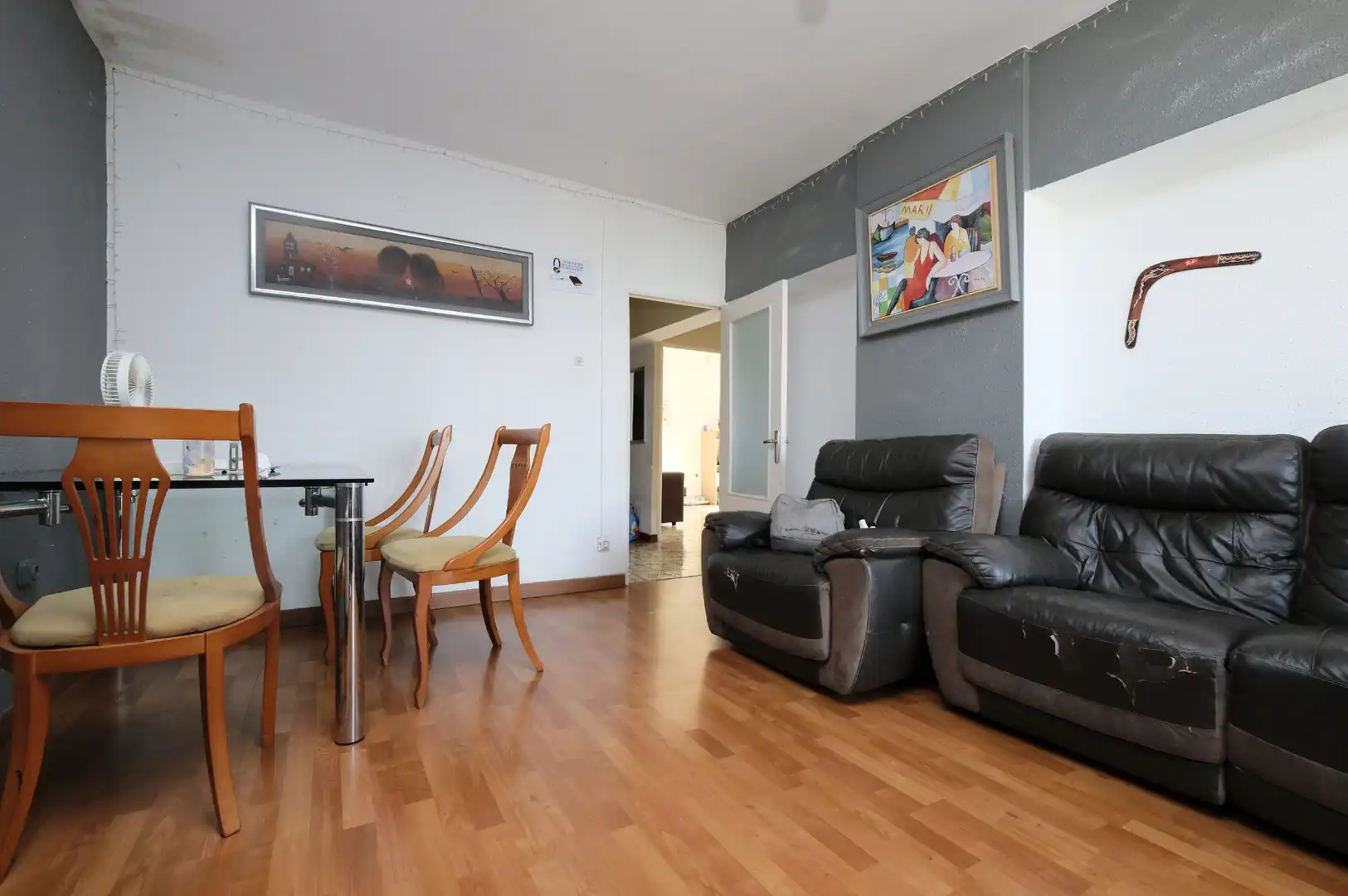 Sala d'estar de Pis en venda en Barcelona amb Forn i Balcó