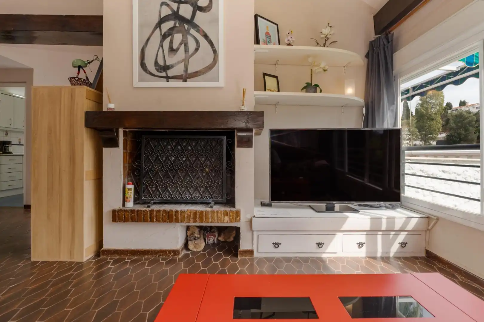 Sala de estar de Casa o chalet en venta en Campo de Mijas