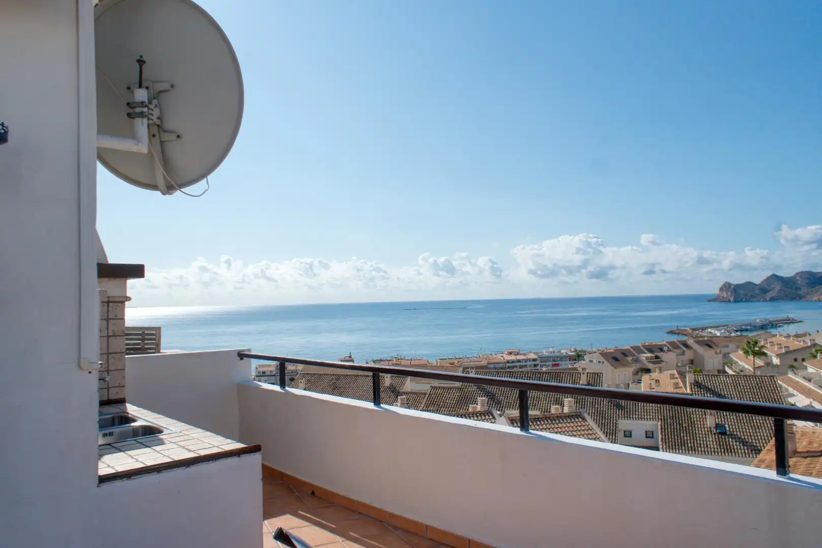 Terraza de Ático en venta en Altea con Aire acondicionado