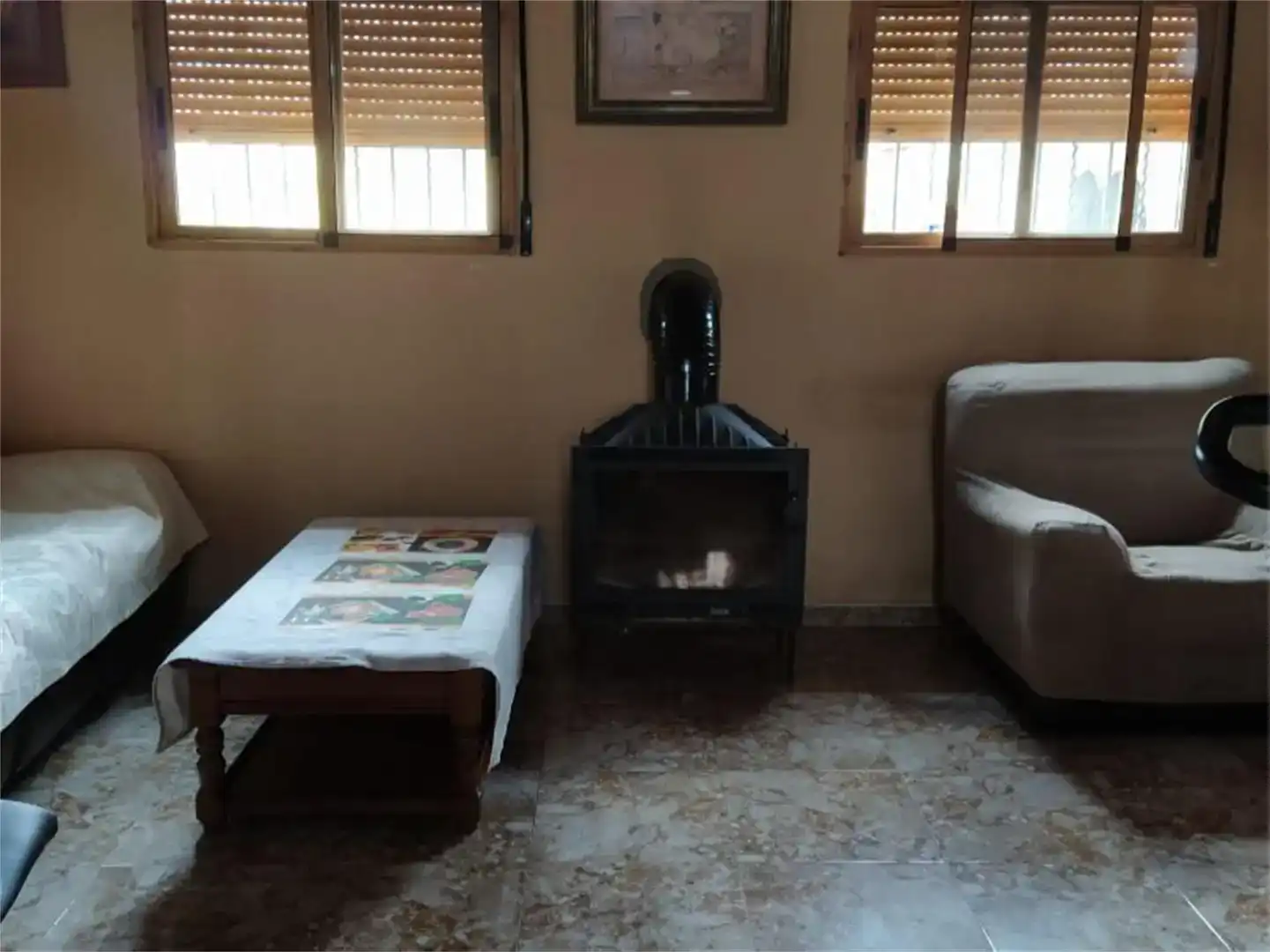 Living room of Flat for sale in Alfarb  with Air Conditioner, Private garden and Parquet flooring