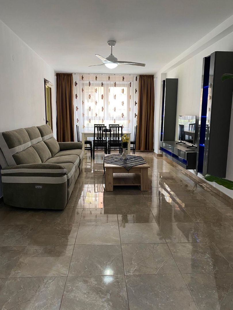 Living room of Flat to rent in Castellón de la Plana / Castelló de la Plana  with Heating, Terrace and Furnished