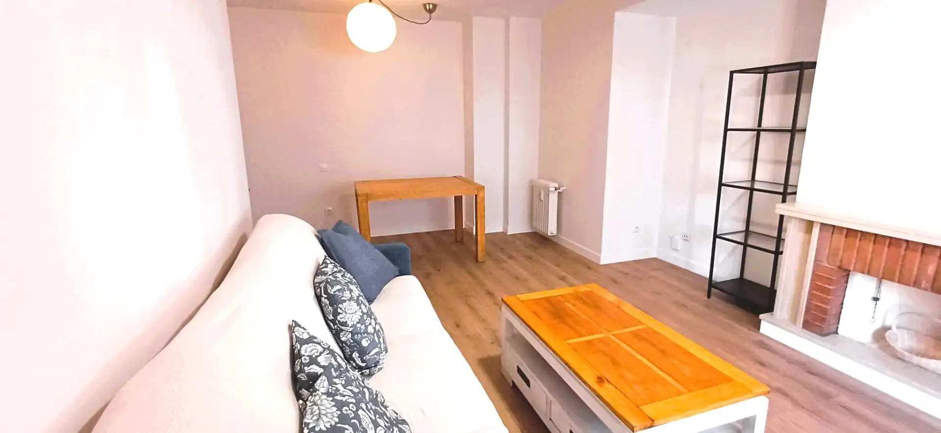 Sala d'estar de Pis de lloguer en Madrid amb Calefacció i Terrassa