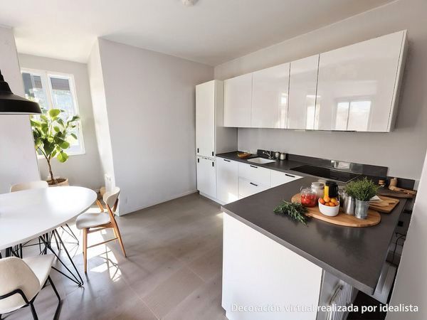 Cuina de Apartament en venda en Bilbao  amb Calefacció i Terrassa