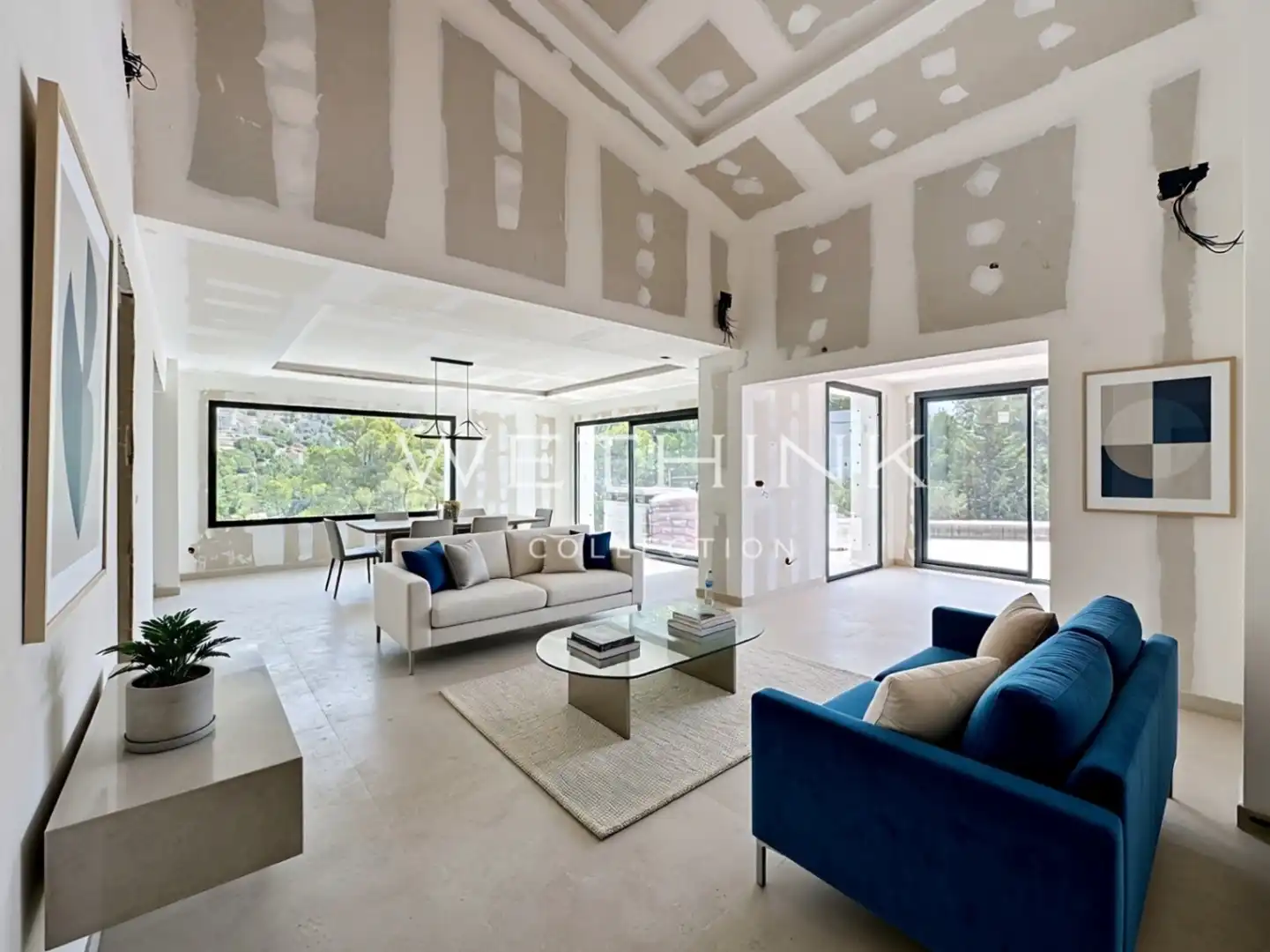 Living room of Houses for sale in Altea