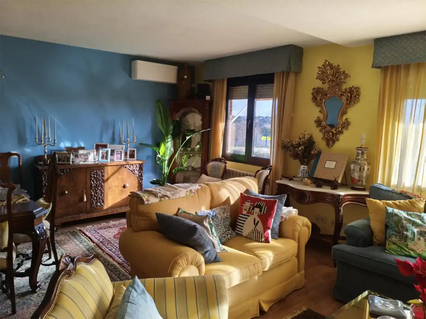 Sala d'estar de Pis en venda en Ciudalcampo amb Aire condicionat, Parquet i Traster