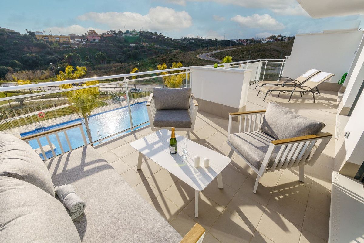 Terrassa de Apartament en venda en Mijas amb Aire condicionat, Terrassa i Moblat