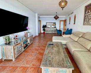 Living room of Flat for sale in Villajoyosa / La Vila Joiosa  with Air Conditioner and Terrace