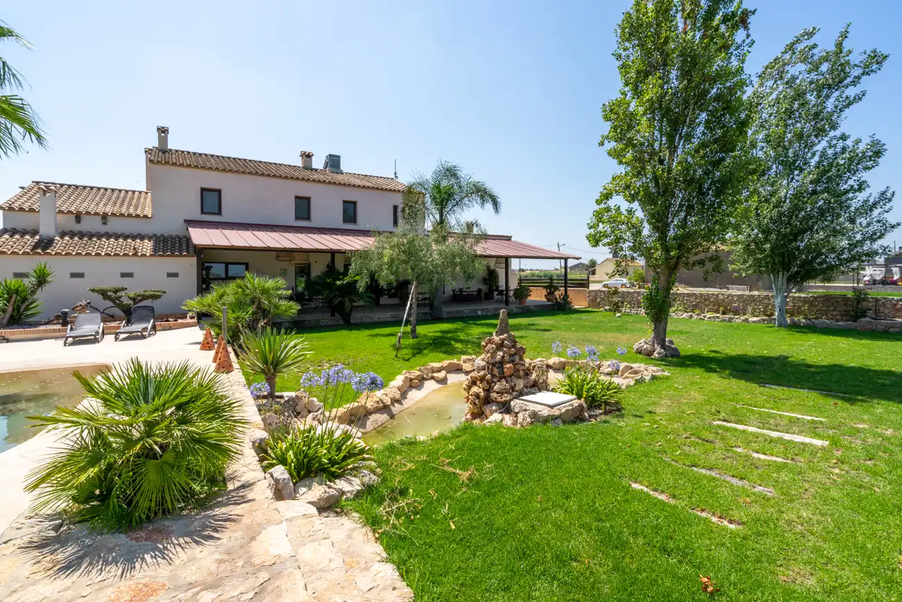 Jardí de Finca rústica en venda en Deltebre amb Aire condicionat, Jardí privat i Terrassa
