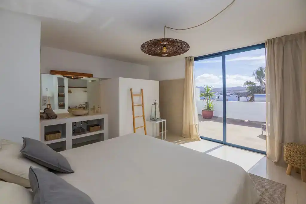 Habitación de Casa o chalet en venta en La Oliva con Aire acondicionado, Piscina y Balcón