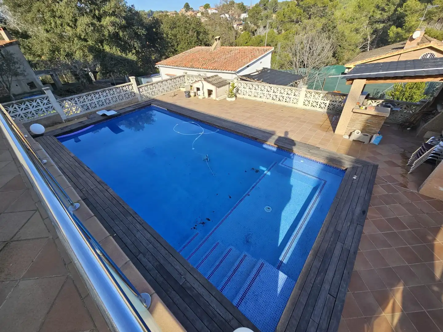 Piscina de Casa o chalet en venta en Rubí con Aire acondicionado, Calefacción y Jardín privado