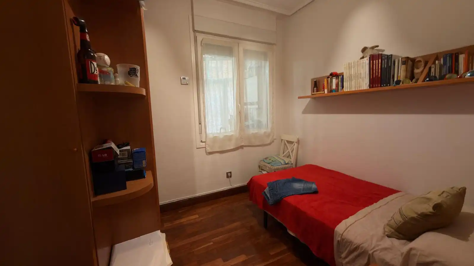 Schlafzimmer von Wohnung zum Verkauf in Bilbao  mit Terrasse und Möbliert