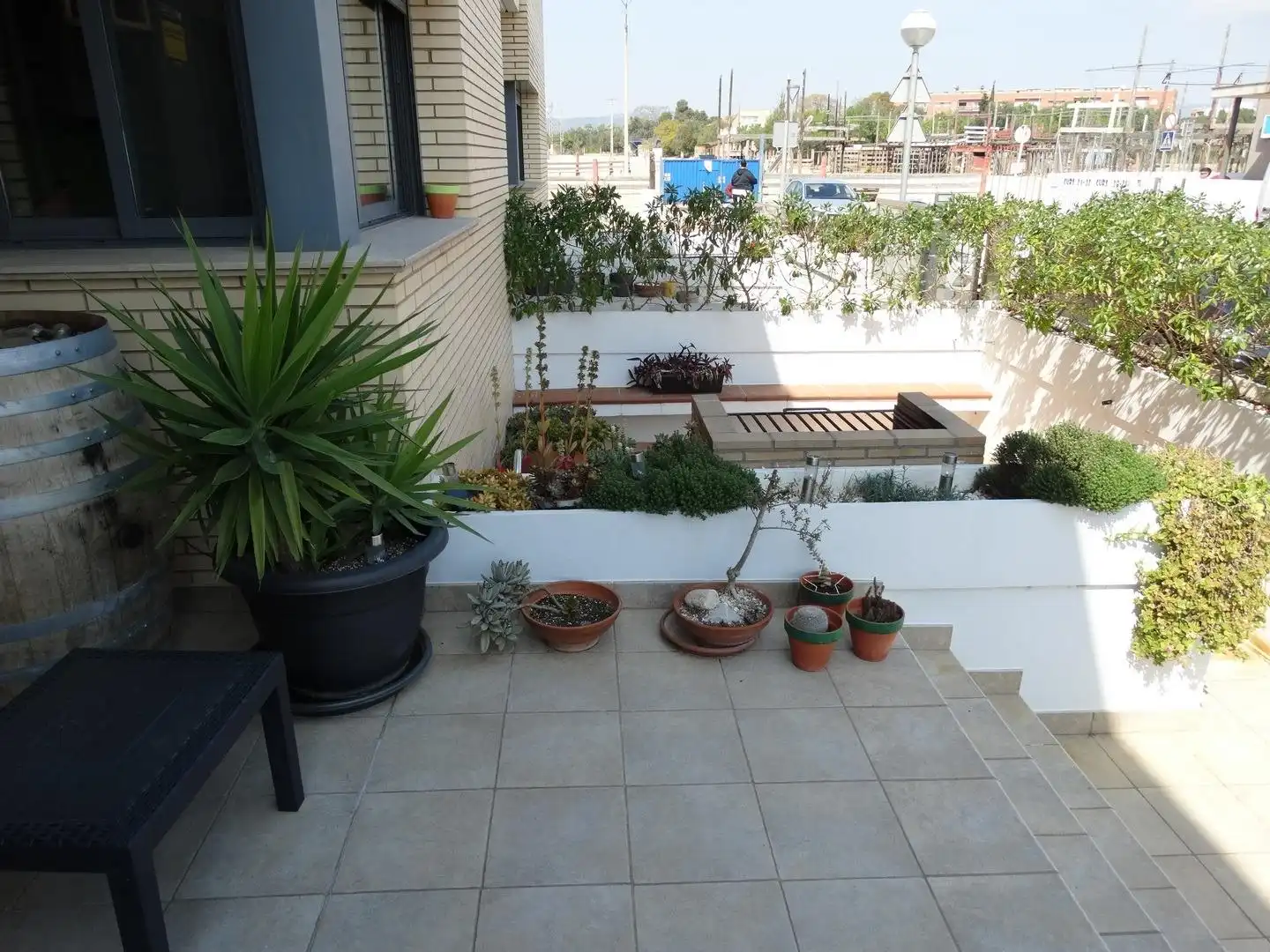Terraza de Casa adosada en venta en L'Aldea con Jardín privado, Terraza y Trastero