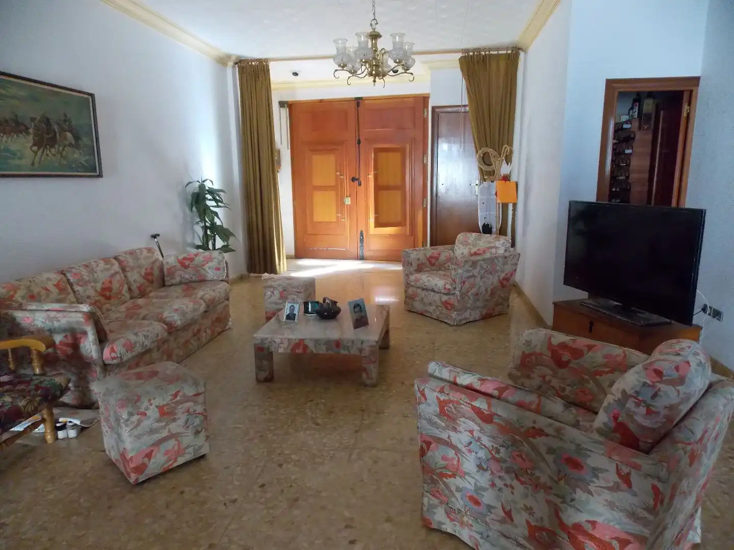 Sala de estar de Casa o chalet en venta en Montserrat con Balcón