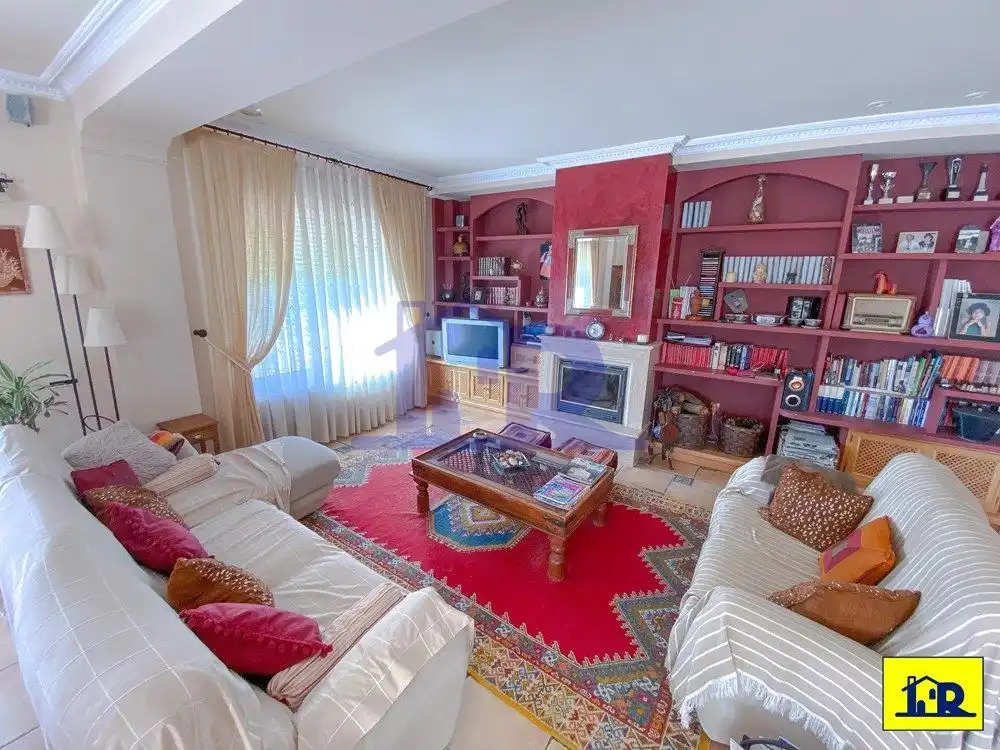 Living room of Houses for sale in Arcas del Villar  with Terrace, Storage room and Swimming Pool