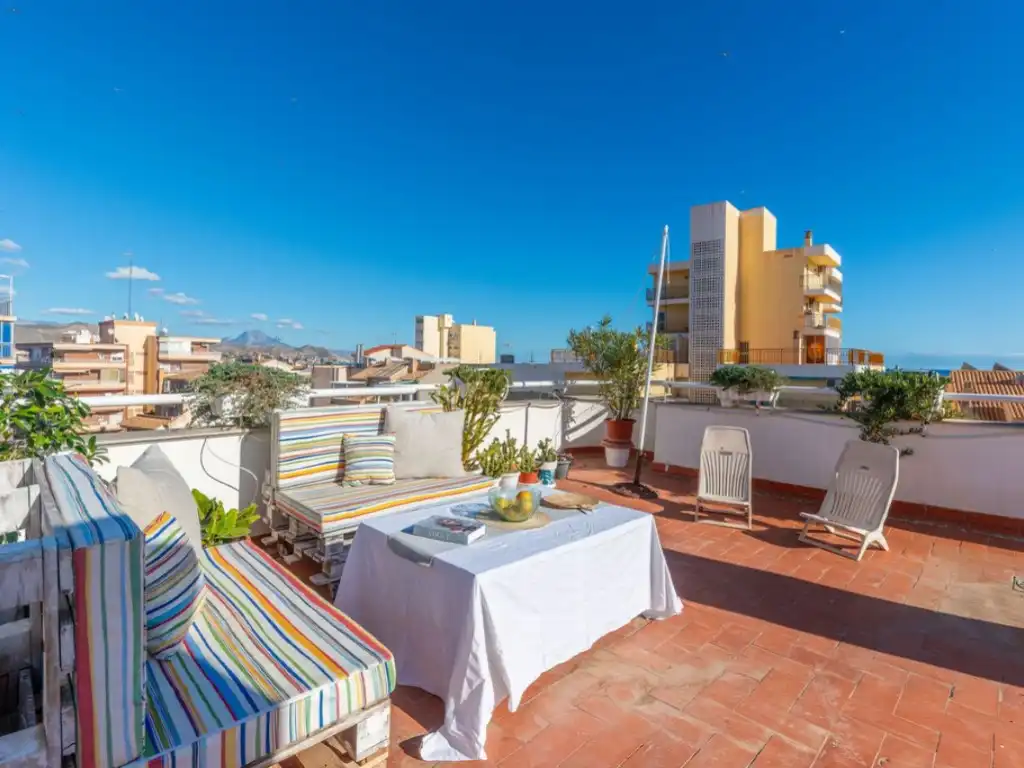 Terrace of Attic for sale in El Campello  with Air Conditioner, Terrace and Internet