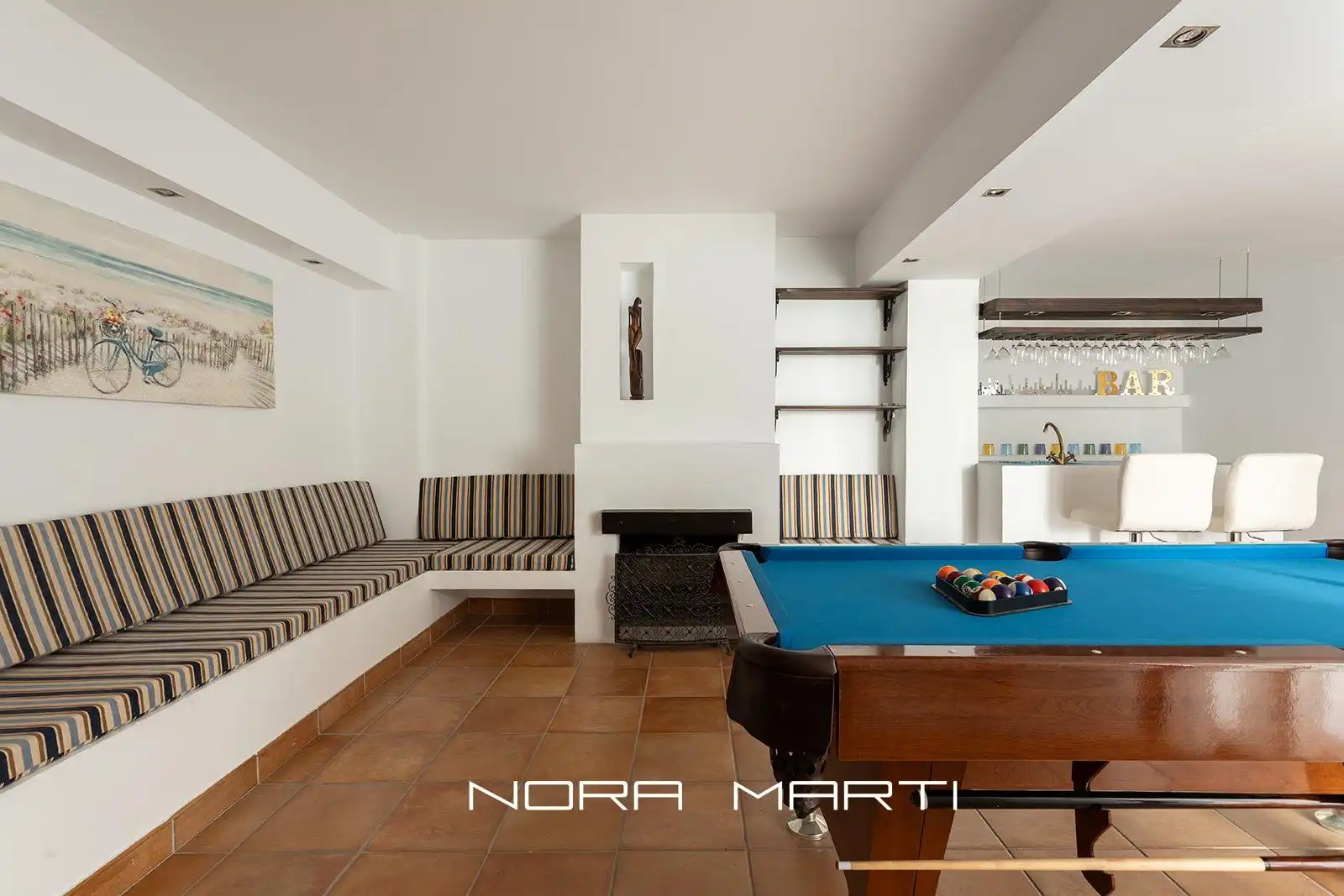 Sala de estar de Casa o chalet en venta en Sant Just Desvern con Aire acondicionado, Calefacción y Jardín privado