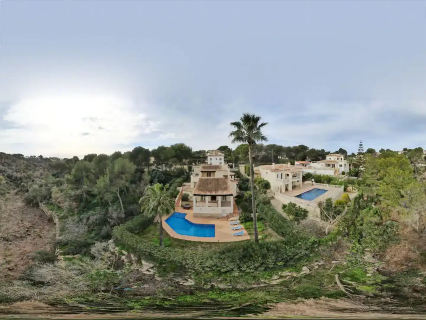 Jardí de Casa o xalet en venda en Jávea / Xàbia amb Aire condicionat, Piscina i Balcó