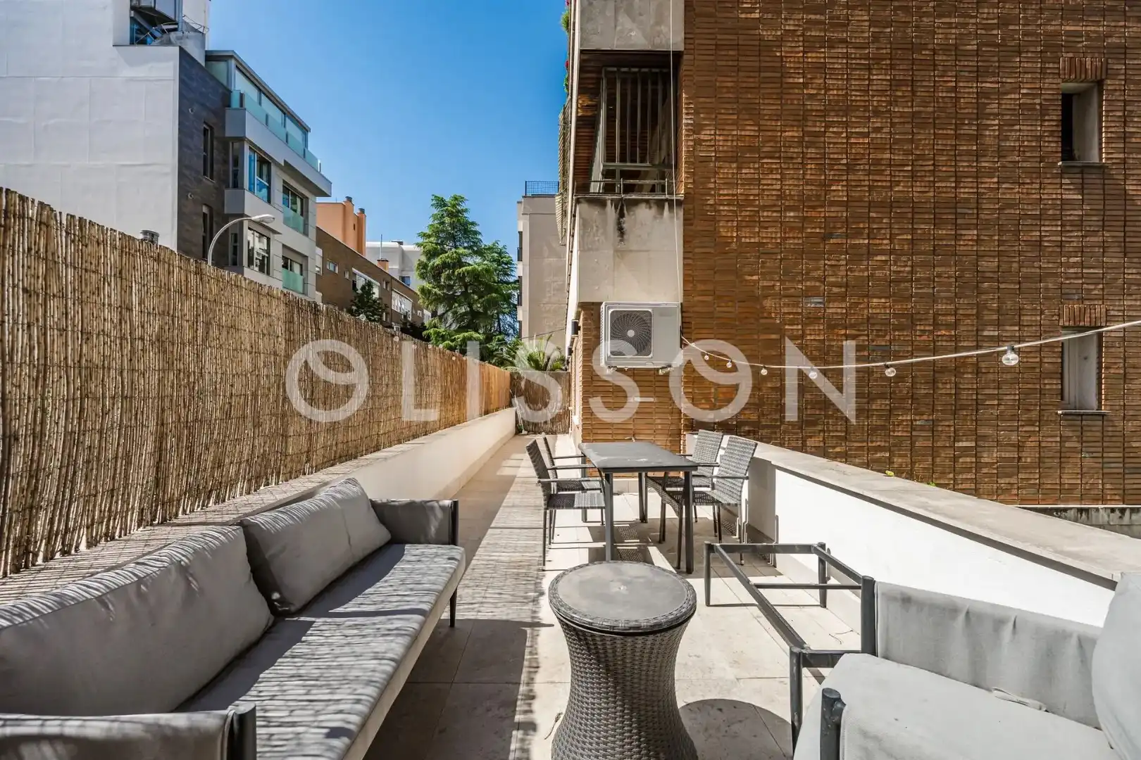 Terraza de Piso de alquiler en  Madrid Capital con Aire acondicionado, Calefacción y Terraza