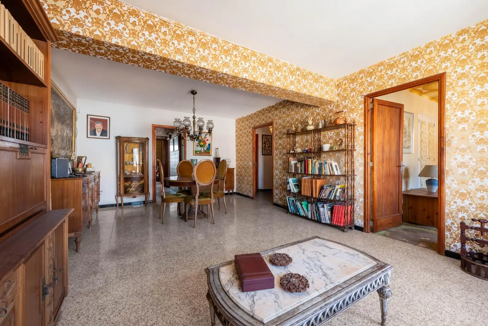 Sala de estar de Piso en venta en  Palma de Mallorca con Balcón