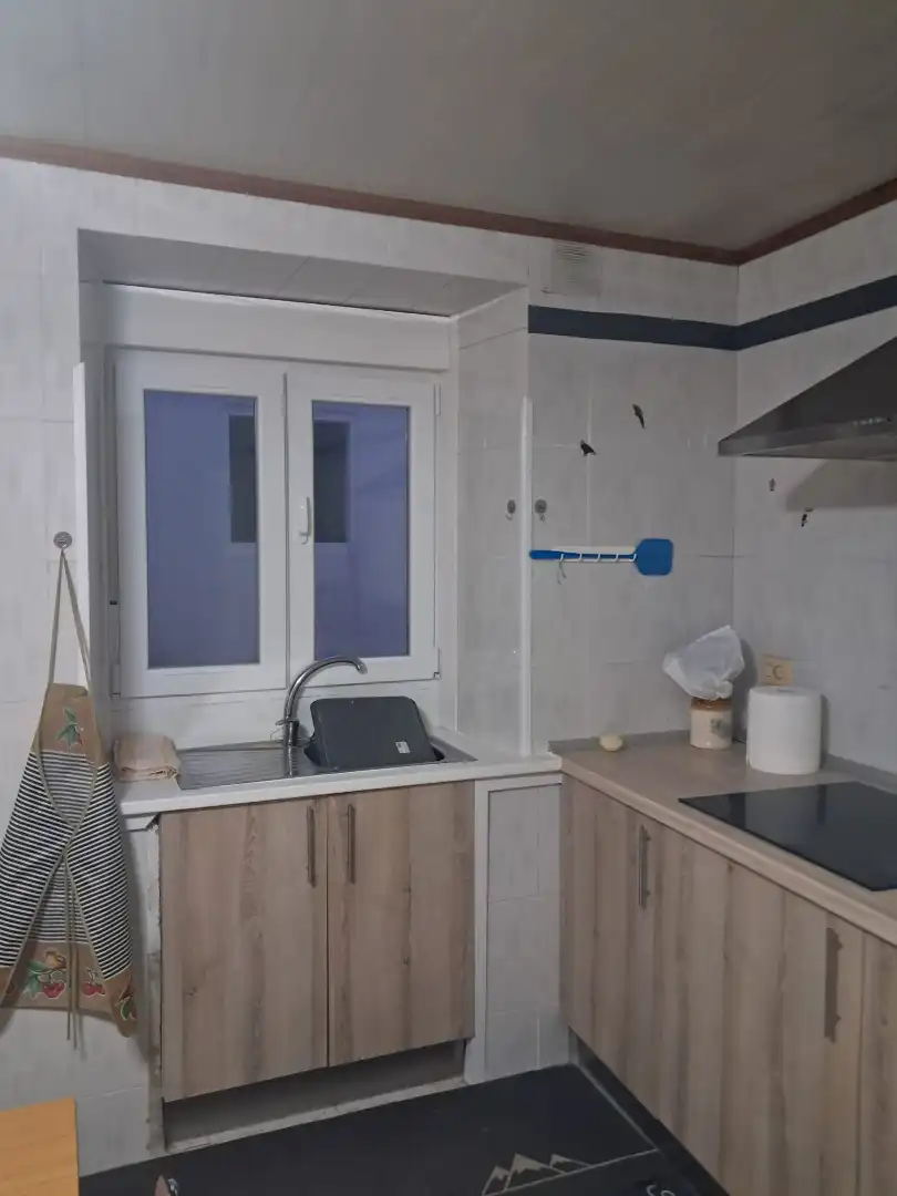 Cuina de Casa o xalet en venda en Mondoñedo amb Jardí privat i Moblat