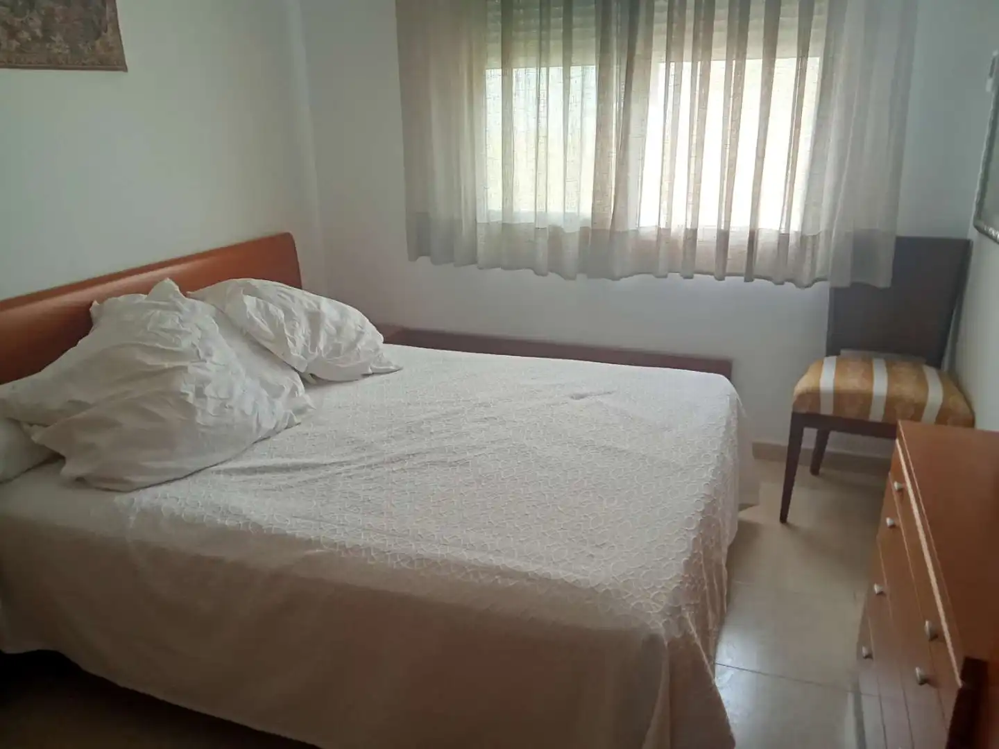 Schlafzimmer von Maisonette zum Verkauf in Oropesa del Mar / Orpesa mit Klimaanlage, Schwimmbad und Möbliert