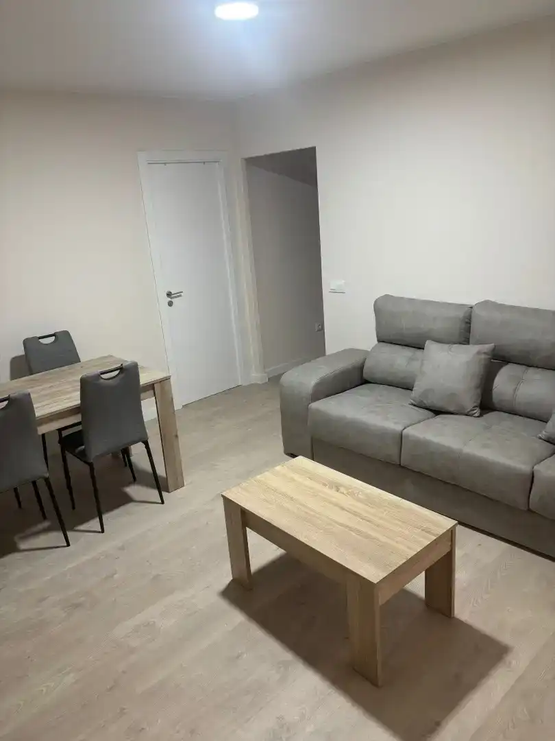 Living room of Flat for rent in Vigo   with Private garden, Parquet flooring and Storage room