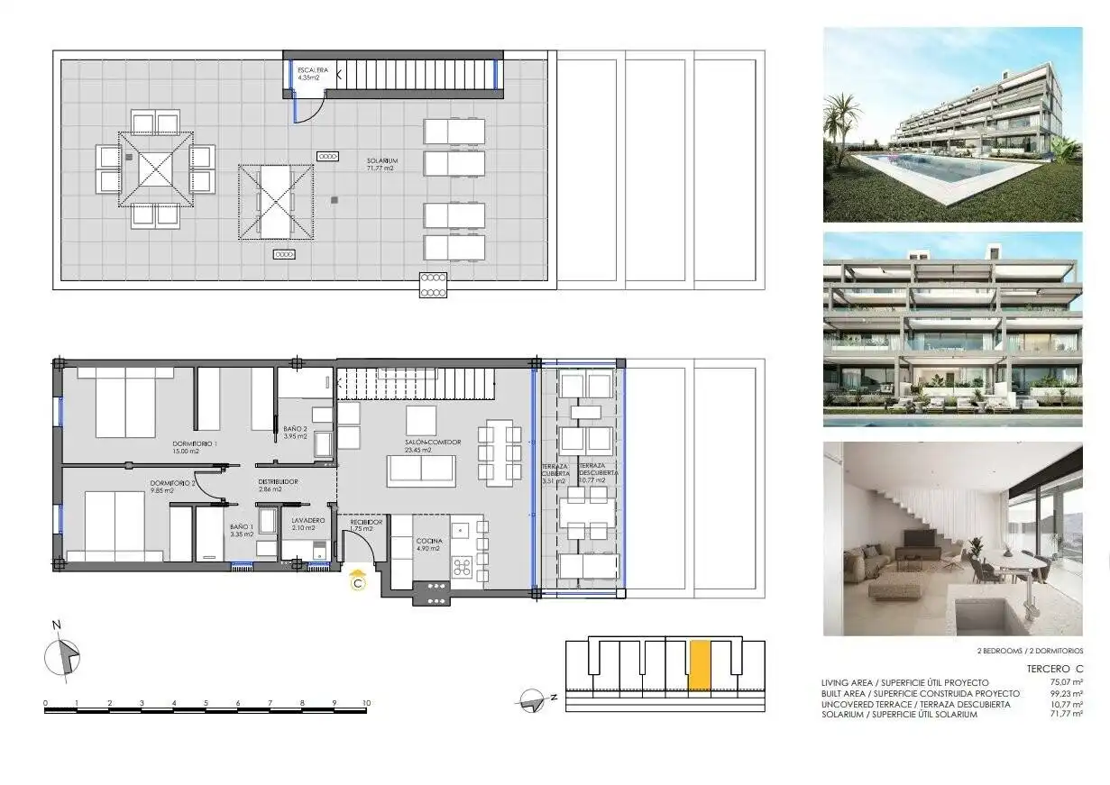 Apartament amb terrassa en venda a Mar Menor de Cartagena – Cabo de Palos, imagen 36