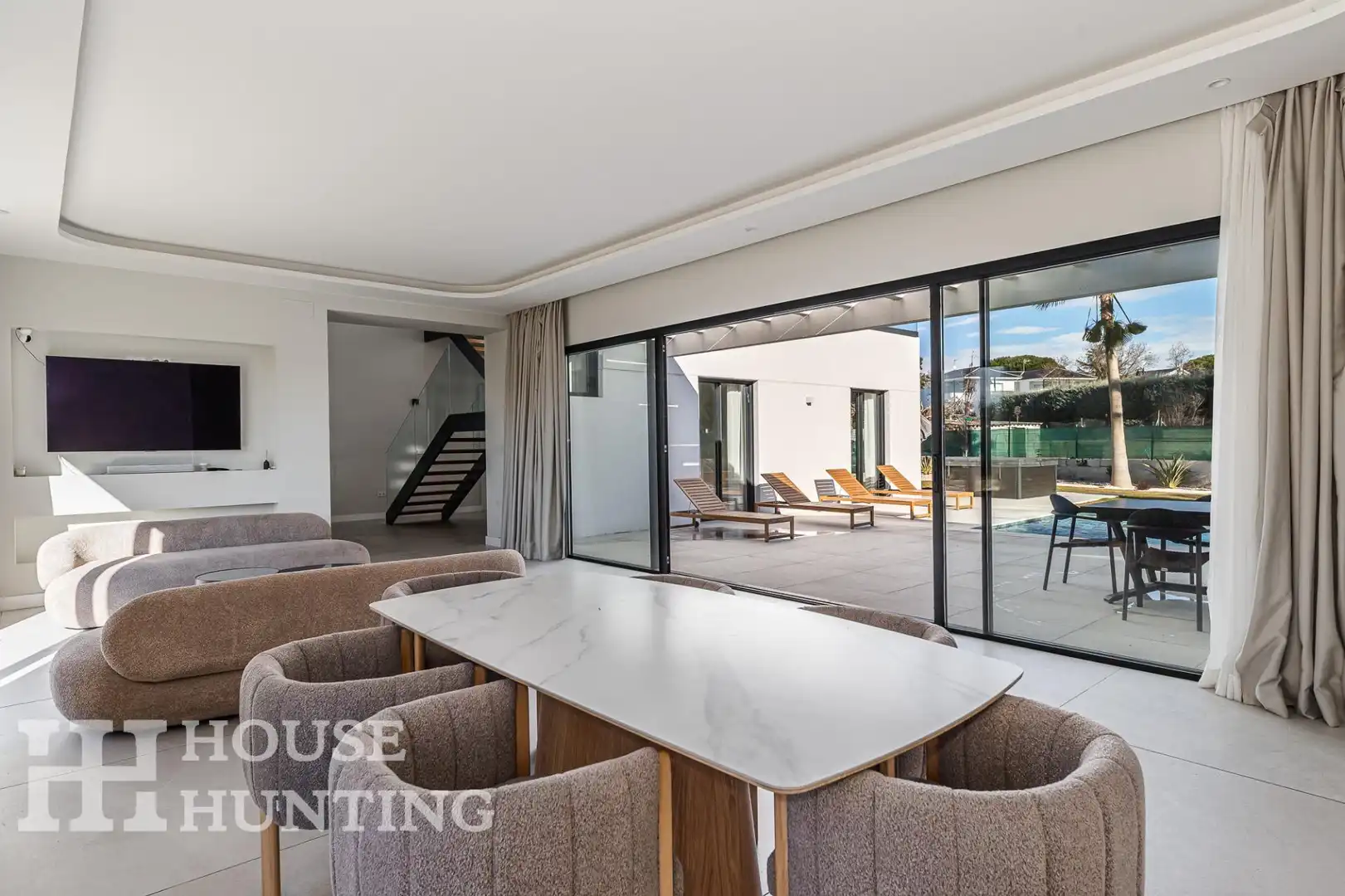 Terrassa de Casa o xalet de lloguer en Galapagar amb Aire condicionat, Calefacció i Jardí privat
