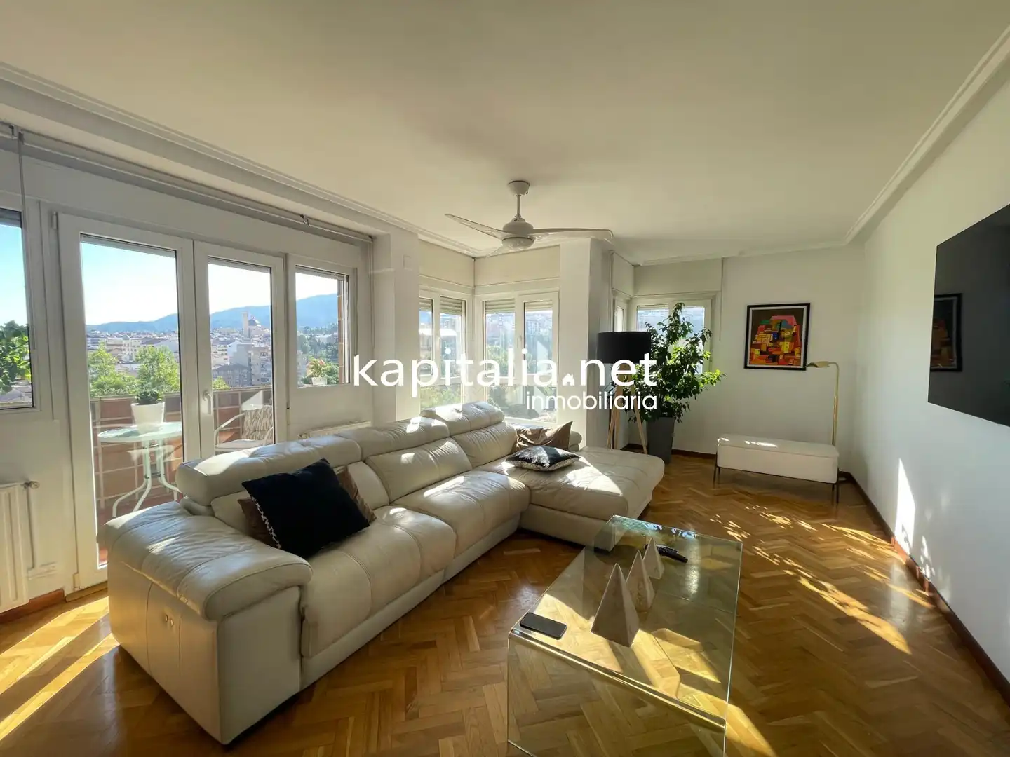 Sala de estar de Ático en venta en Alcoy / Alcoi con Aire acondicionado, Calefacción y Terraza