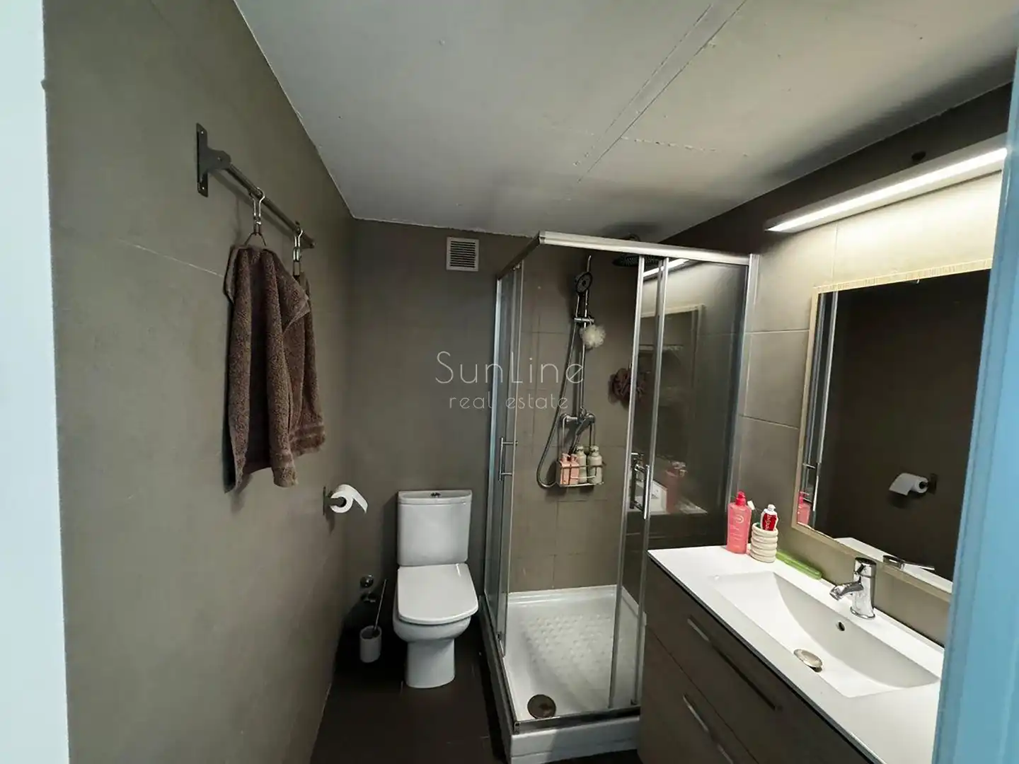 Badezimmer von Loft zur Miete in Valencia mit Klimaanlage, Möbliert und Balkon